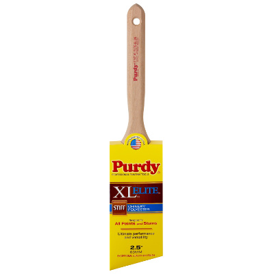 Purdy XL Elite angular paint brush in packaging