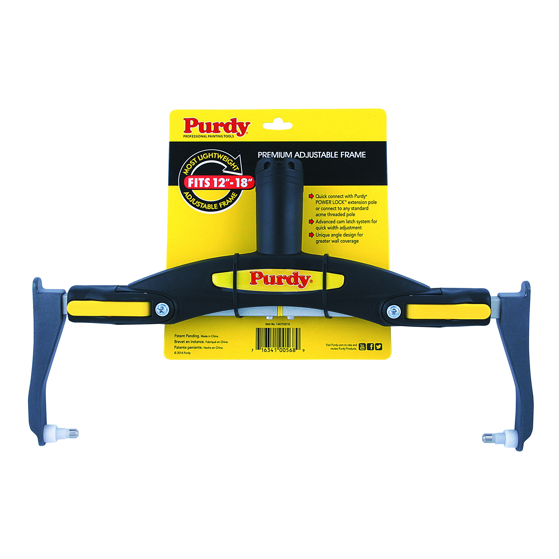 Professional outlet paint roller